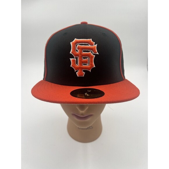 MLB San Francisco Giants New Era 59Fifty Fitted 7 1/4 Baseball Cap Hat Xpiping - Picture 1 of 7
